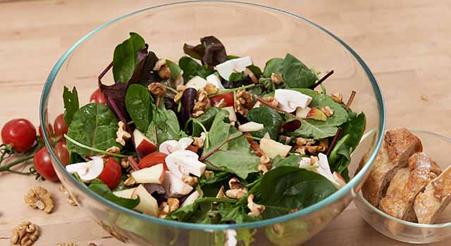 Wildkräutersalat